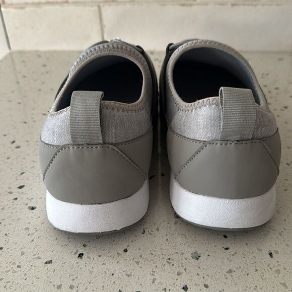 TRAQ by ALEGRIA Cynch Gray Textile Comfort Casual Walking Shoes Men's Size 41 - Picture 4 of 12